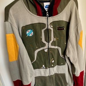 Boba Fett Star Wars full length hoodie